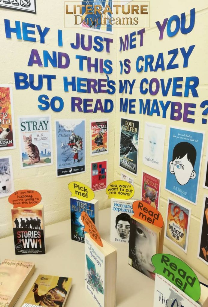 book review display ks2