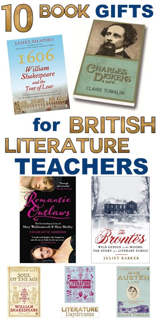 10 book gifts for British Literature Loving Teachers
